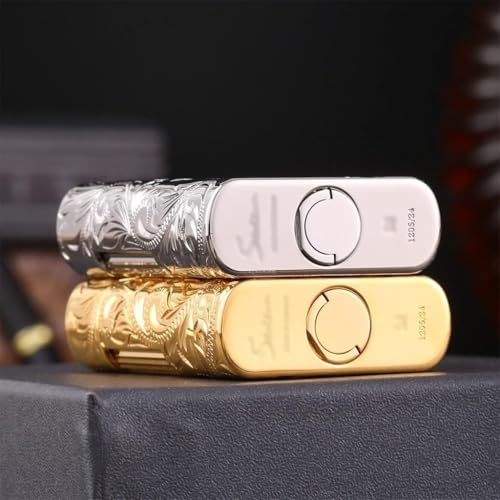 Encendedor retro de cobre puro con llama suave miniatura 7