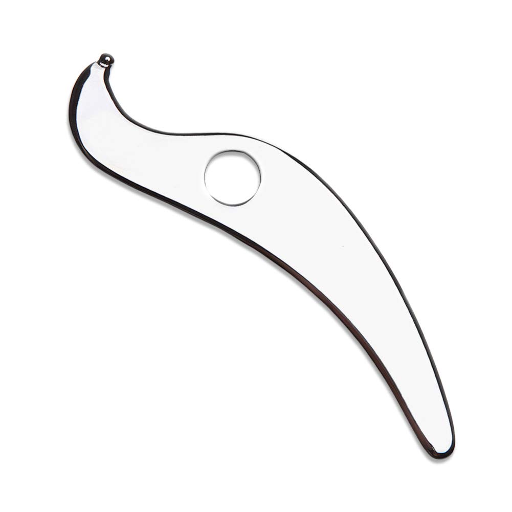 Gua Sha Tool - Medical Grade Stainless Steel Scraping Massage Tool IASTM Tool for Relaxing Soft Tissue Reduce