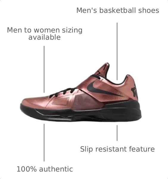 Image of Nike Men's Zoom KD 4 Basketball Shoes
