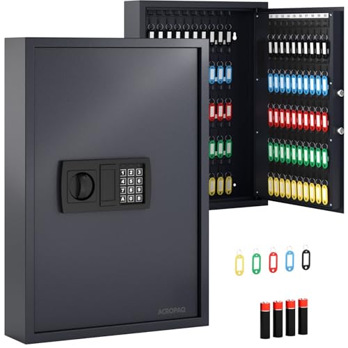 ACROPAQ Schlüsselschrank mit Zahlencode - Für bis zu...