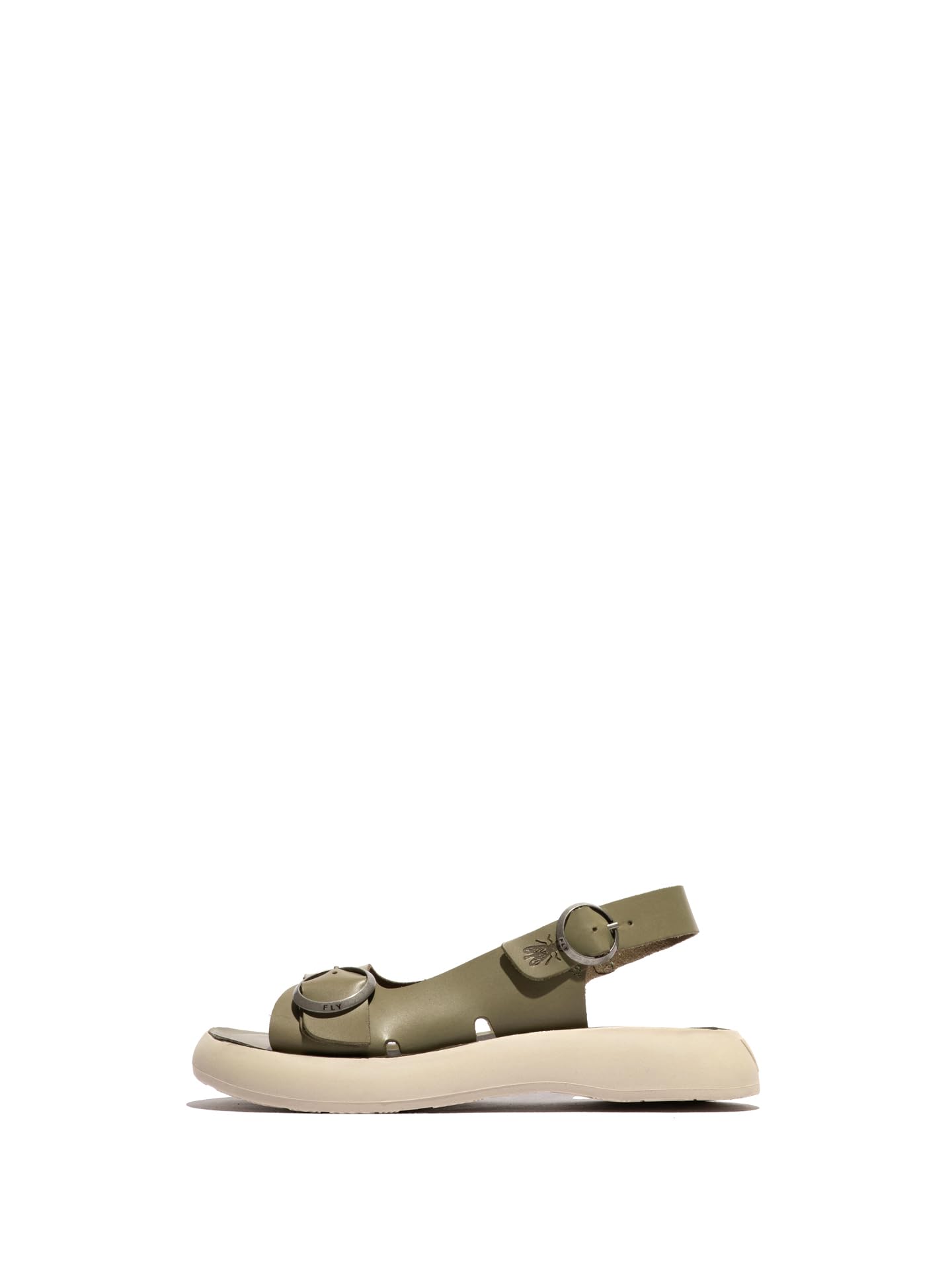 Fly London Women's BEIV387FLY Sandal, SMOG, 3 UK