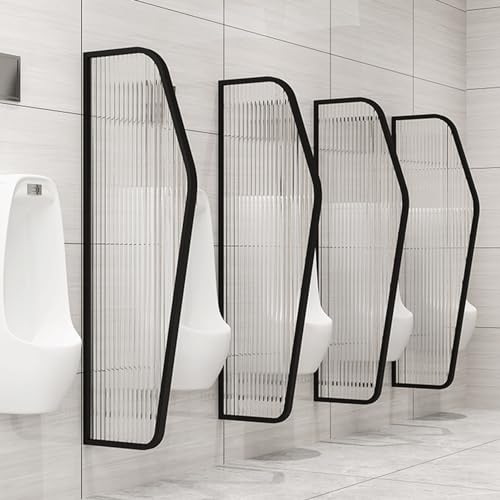 Deflector de pared para urinario con diseño estilizado para zonas comunes 3