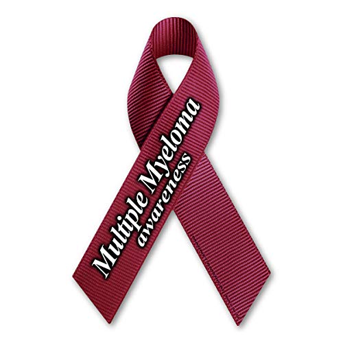 Multiple Myeloma Awareness Ribbon Magnet by Magnet America Is 6.875