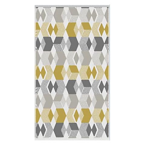 Fusion Geometric Hand Towel - 100% Cotton Cover