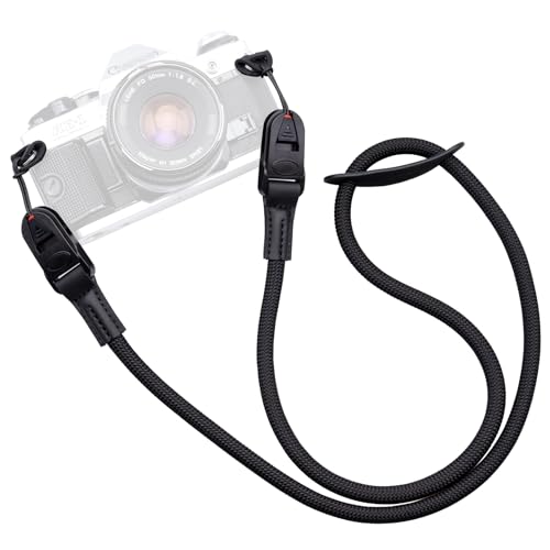 Camera Strap Rope,Quick Release Vintage Cute QD Nylon Neck Shoulder Straps for Photographers Film DSLR