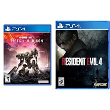 BANDAI NAMCO Entertainment Armored Core VI حرائق روبيكون PS4 و Resident Evil 4 - PS4