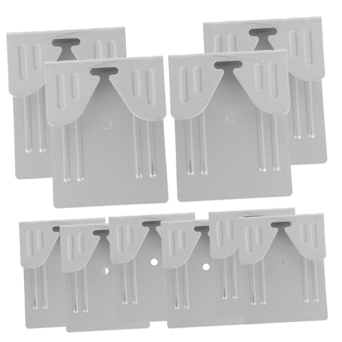 Image of Outanaya Mirror Brackets for Hanging on Door 10 Pack Frame Hangers Mirror Mounting Clips Heavy Duty Hanging Buckles