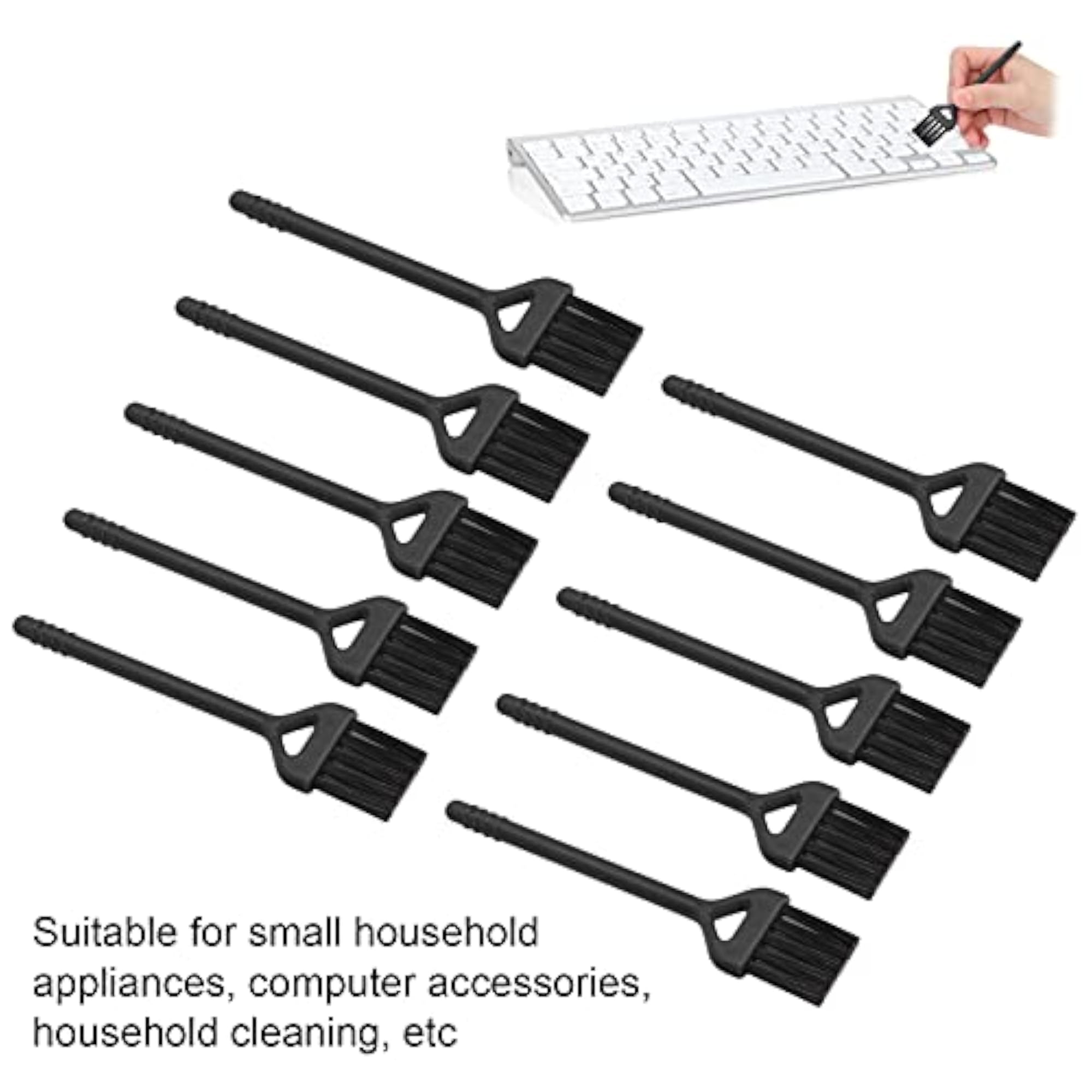 Keyboard Cleaning Brush, Nylon Brush for Shaver Head