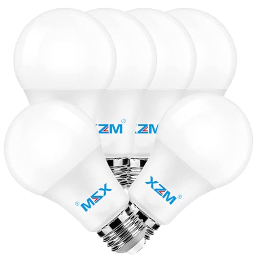 XZM 6Pack E27 Base LED Bulbs AC220V 5W 6500K Lamp Energy Efficient Light Bulb SMD2835 LED Home Bedroom Light decorate Bulb (6500K 5W)