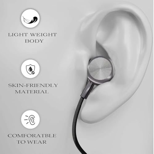 Image of Kratos Vibez N5 Neckband Earphones, Exclusive Transparent Design, 4 Voice Modes for Calls, 25 Hrs Playtime, Smart Voice Assistance, HD Sound & Rich Bass, Bluetooth Earphones with Type C Fast Charging