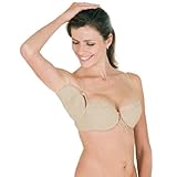 Ready Shield Snaps Unto Bra Straps - For Regular Sleeves With Vinyl Barrier (Universal, Beige)