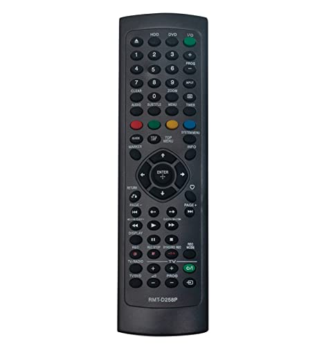 VINABTY RMT-D258P Replacement Remote Control fit for Sony HDD DVD Recorder RMT-D251P RDR-DC100 RDR-DC200 RDR-DC105 RDR-DC205 RDRDC100 RDRDC200 RDRDC105 RDRDC205 RDRDC90