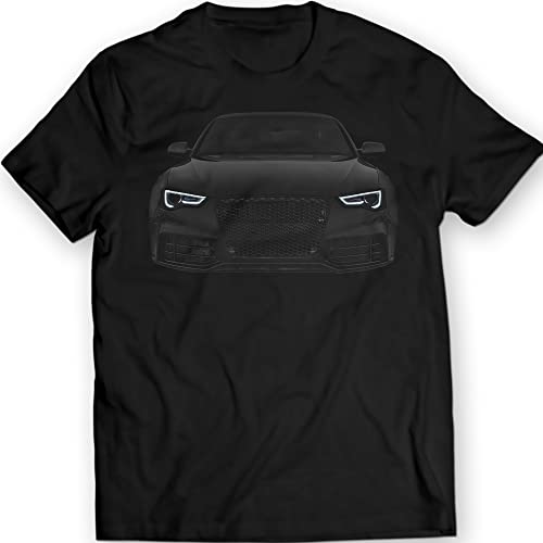 German Performance RS5 Sport T-Shirt A5 S5 Black 100% Cotton | X-Large