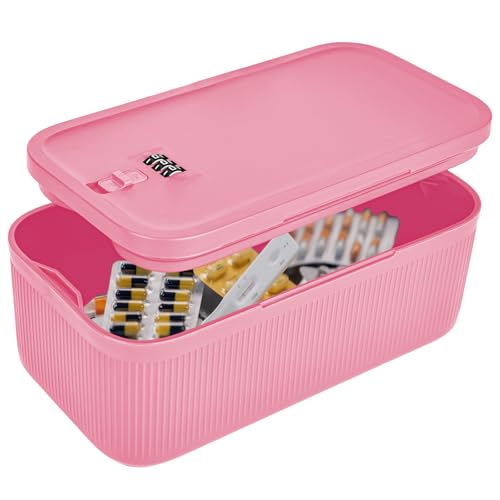 YYTECH Pequeña caja con cerradura de ABS con de combinación de 4 dígitos mini fuerte para hucha