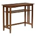 Office Star Sierra Solid Wood Foyer Table, Ash Finish
