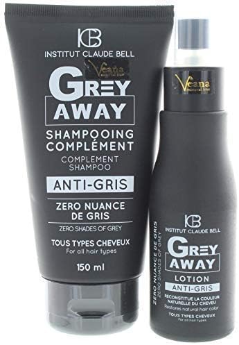 Grey Away anti Grey Shampoo +Lotion(150+ 100 Ml)