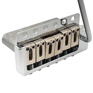 Wilkinson Deluxe 52,5mm Bloc Complet Chevalet Tremolo Bridge Vibrato Guitare ST Bras Pop-In 6 Vis pour American Vintage… - Les Beatles, Paul McCartney, John Lennon, RIngo Starr, George Harrison Wilkinson Deluxe 52,5mm Bloc Complet Chevalet Tremolo Bridge Vibrato Guitare ST Bras Pop-In 6 Vis pour American Vintage… – Image 5