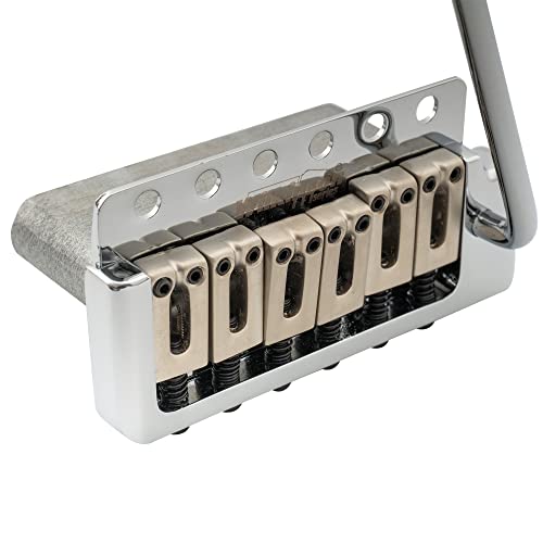 Wilkinson Deluxe 52,5mm Bloc Complet Chevalet Tremolo Bridge Vibrato Guitare ST Bras Pop-In 6 Vis pour American Vintage… - Les Beatles, Paul McCartney, John Lennon, RIngo Starr, George Harrison Wilkinson Deluxe 52,5mm Bloc Complet Chevalet Tremolo Bridge Vibrato Guitare ST Bras Pop-In 6 Vis pour American Vintage… – Image 6