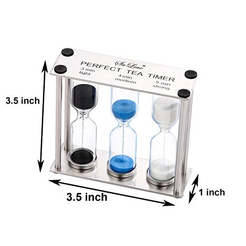 SuLiao 3-4-5 Minute Metal Sand Timer