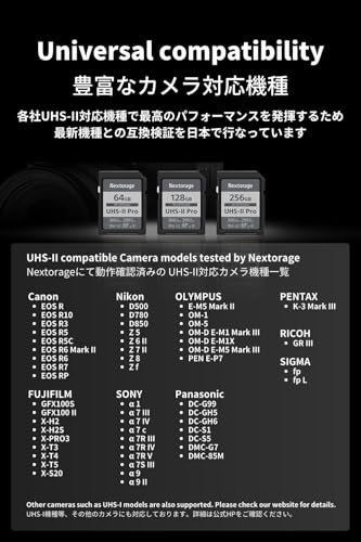 Nextorage NX-F2PRO64G SDXC SDカード の商品画像 2