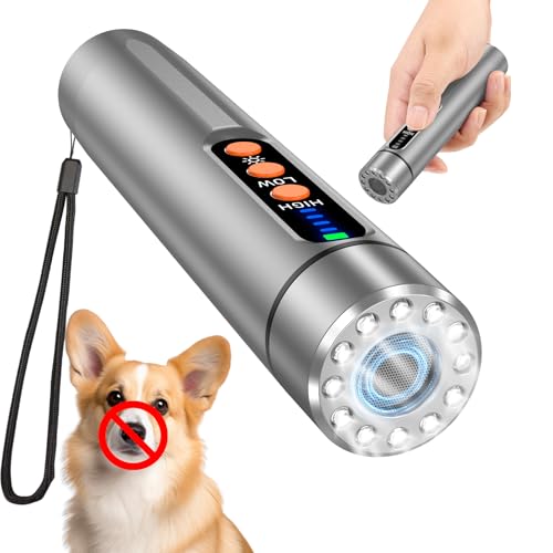 Rongfanic Ultrasonic Dog Bark Deterrent Device,Anti Barking Device for...