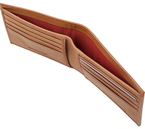 Rawlings Men's Baseball Stitch Bifold, Tan, One Size3