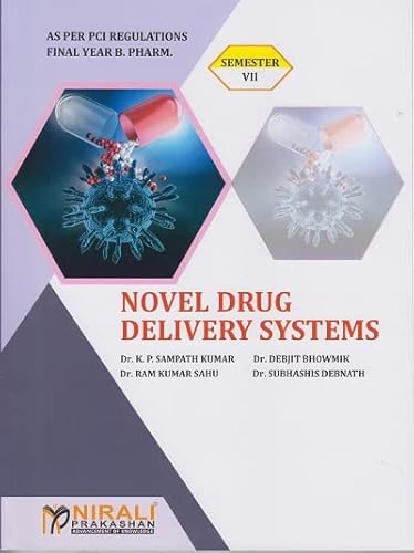 Final Year NOVEL DRUG DELIVERY SYSTEMS (Bpharm PCI Semester 7)
