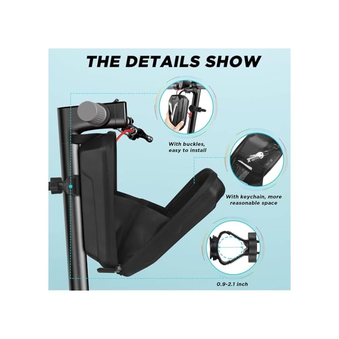 Vitalismo Electric Scooter Bag Scooter Front Bag Waterproof - Image 4