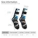 XZDWPY newborn visual develo Unisex Mid-Calf Socks White Polyester Skin-Friendly Moisture-Wicking Fashionable Crew Socks