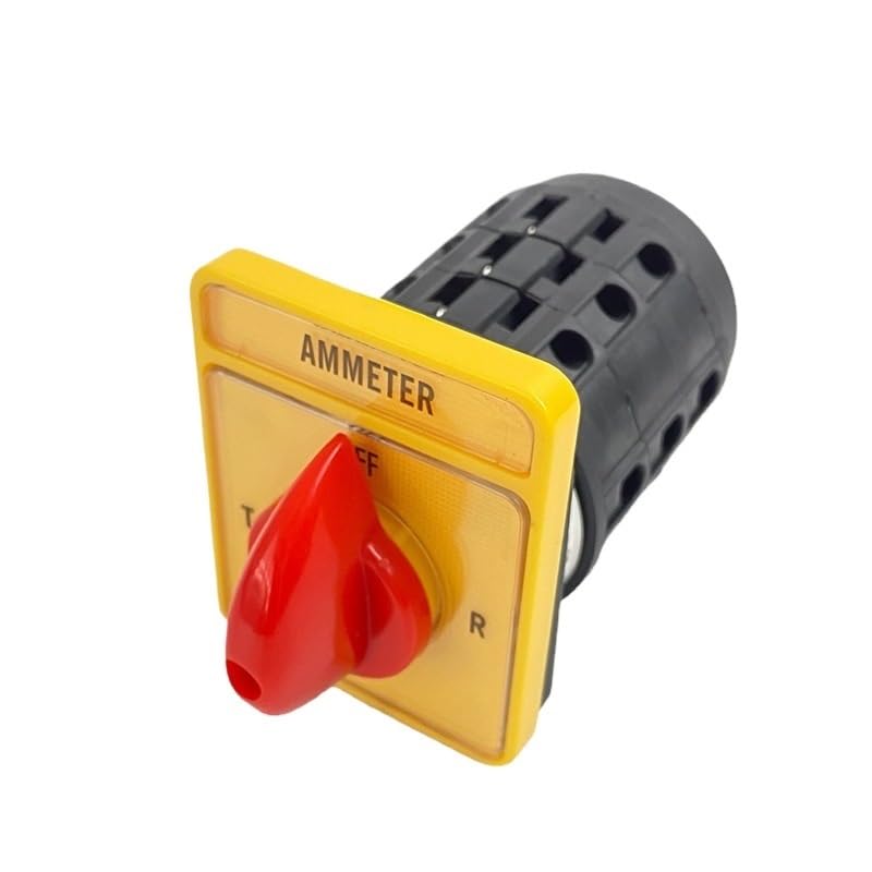 16A Ammeter Selector Changeover Multi Position Three Poles Rotary