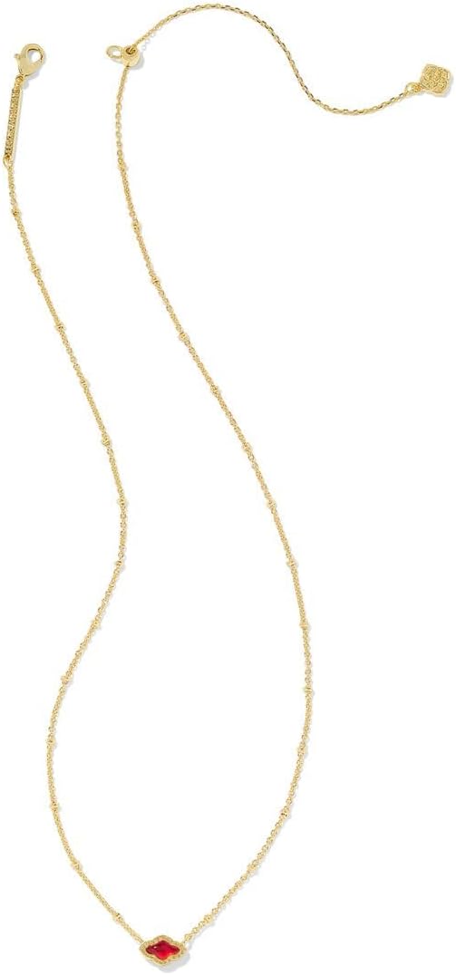 Kendra Scott レディース Elisa ペンダントネックレス ゴールドグリーン マラカイト ワンサイズ, One Siz 並行輸入品 Kendra Scott Elisa Oval Pendant Necklace in Azalea Illusion and