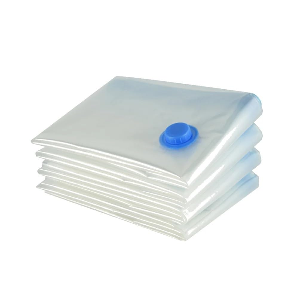 Vacuum Storage Bags 6PCS Vacuum Storage Bags Seal Bag With Pump Space Saving For Comforters Clothes Pillow Bedding Blanket(6PCS Vacuum Bag,60x80cm)