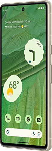 Image of Google Pixel 7 5G, 128GB, Lemongrass - Unlocked (Renewed)