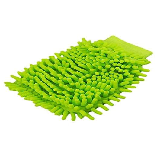 Luva em Microfibra Dupla Face Limpeza e Polimento 100% Poliester Multi - AU309