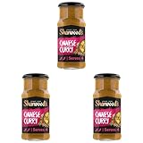 Sharwood's Aromatic Chinese Curry Cooking Sauce, 425 g Jar (Pack of 3)