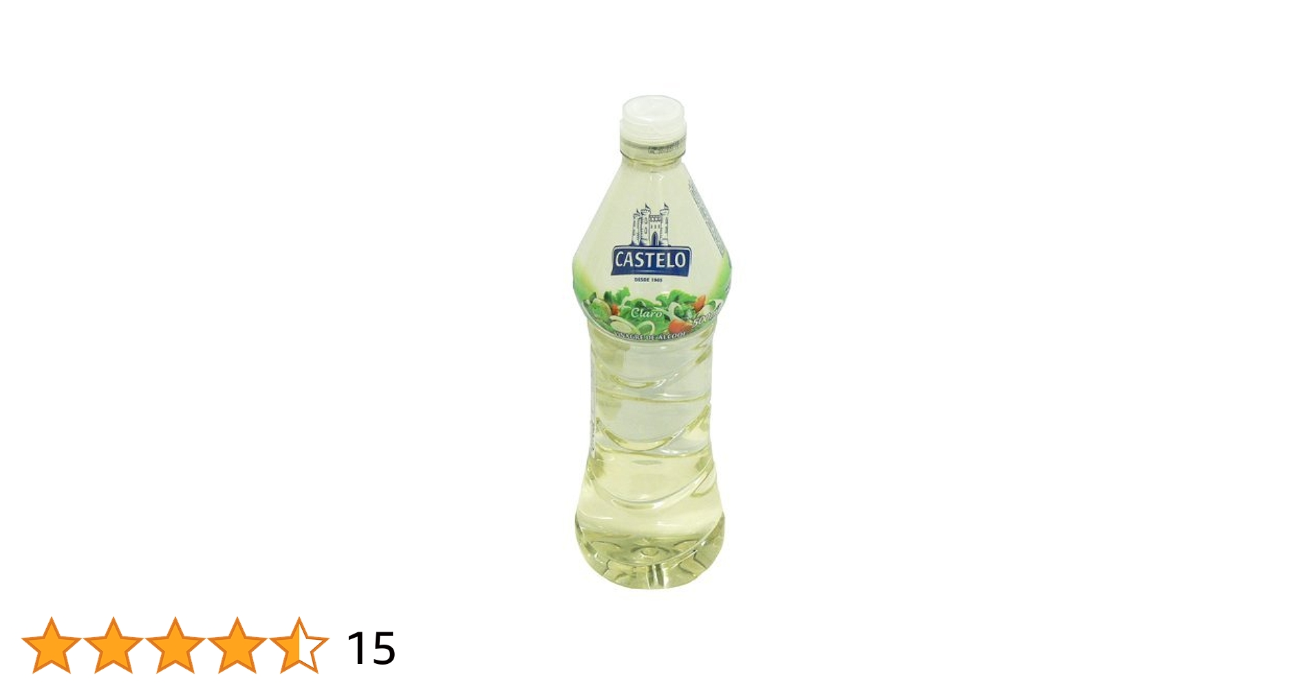 Amazon | CASTELO カステーロ ヴィナグレ クラーロ 500ml