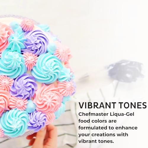 Chefmaster CM13437 Liqua-Gel Food Coloring thumb #1