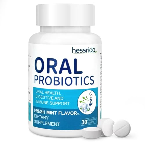 Oral Probiotics for Mouth Bad Breath Treatment for Adults(30 Coun...
