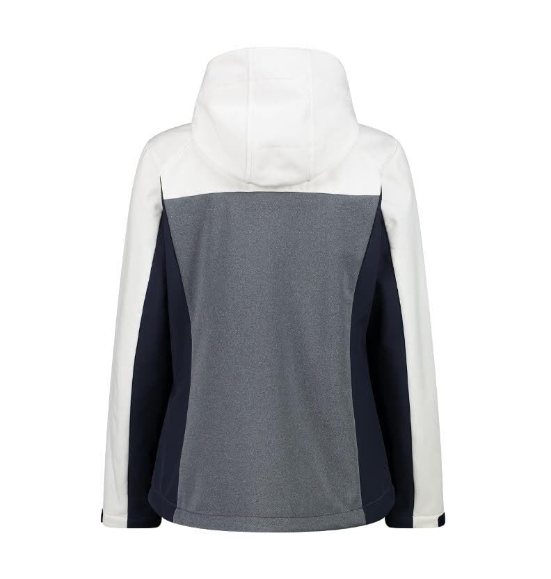 CMP Kurtka Kobiety Giacca Da Donna Con Cappuccio Fisso In Softshell Melange