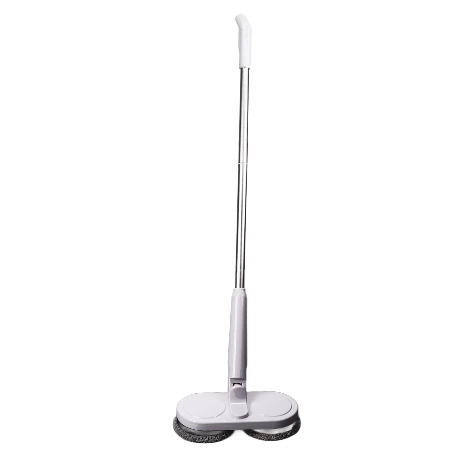 Lavapavimenti Elettrica Senza Fili Spin Mop per la Pulizia della Casa con Ricarica USB 2 Panni per Scopa