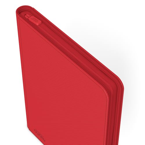Image of Ultimate Guard Zipfolio 320 - 16 Pocket Xenoskin Red