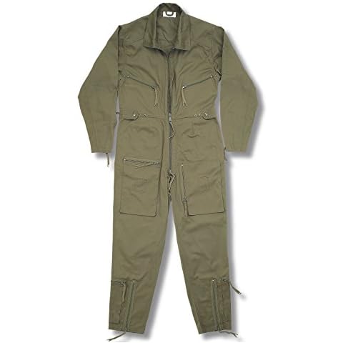 armyandoutdoors Continental Flight Suit/Boiler Suit (48, Olive) Cover