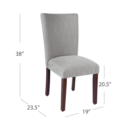 Image of HomePop Classic Parsons Dining Chair - Light Gray (Single Pack)