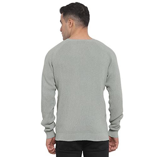 Image of Red Tape Men's Pastel Green Sweater