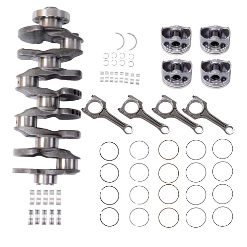 Engine Crankshaft and Connecting Rods Bearings Set Replacement for A3 A4 A5 Q3 Q5 Replacement for Beetle EA888 Gen3 2.0T TFSI CAEB