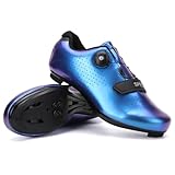 Large compatibilité----Ces chaussures de cyclisme unisexes sont dotées d'une semelle en nylon, ce qui les rend compatibles avec différents types de vélos. Que ce soit pour des cours en salle, du cyclisme sur route, du cyclotourisme longue distance, du VTT ou vos trajets quotidiens, elles s'adaptent à toutes les situations.