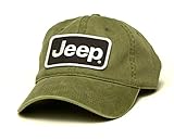Jeep Premium Richardson Chino Twill Patch Hat - Green