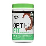 OPTIMUM NUTRITION Opti-Fit Lean Protein Shake, Meal Replacement Powder, Chocolate, 1.83 Pound