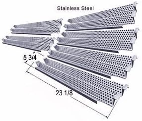 BBQ Grill Viking Flame Tamer SS Heat Plate 6pak 94081-6 VIKHP294081-6