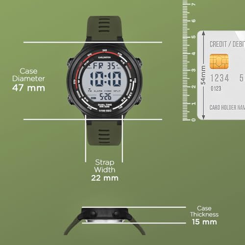 Image of Carlington Endurance Series Digital Wrist Watches for Men - CT 9120